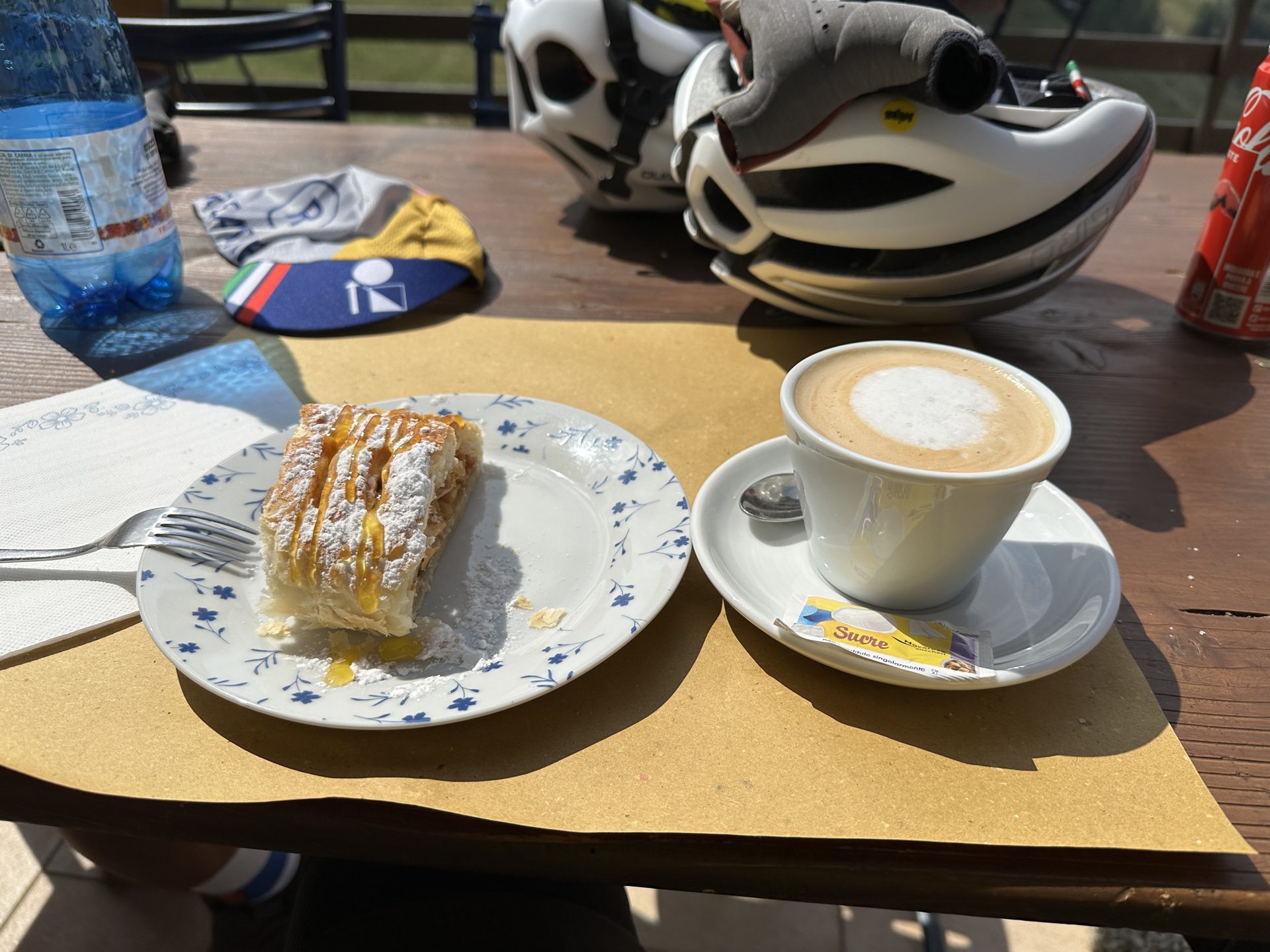 Espresso stop at Levico Terme